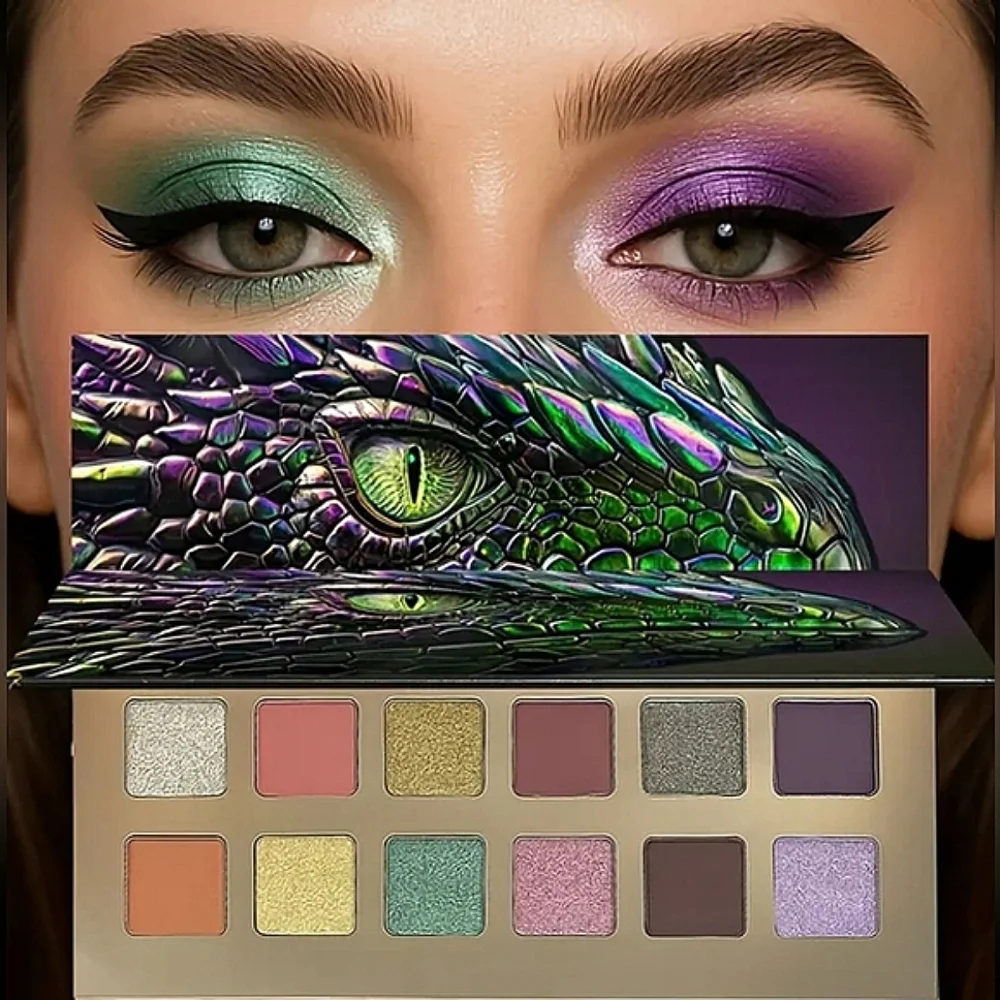 🆕️LIMITED EDITION KOMODO DRAGON 12 COLOR HIGHLY PIGMENTED EYESHADOW PALETTE
